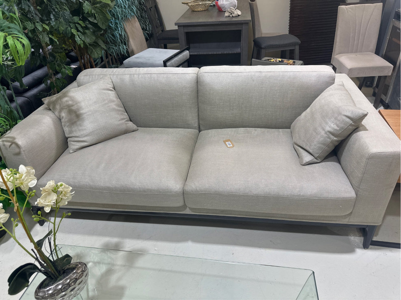 West Elm Sofa 2 seater, Beige