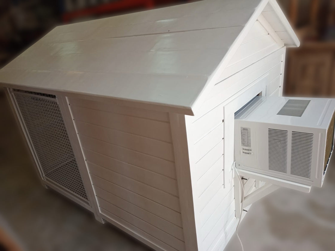 Air-Conditioned Luxury Dog House