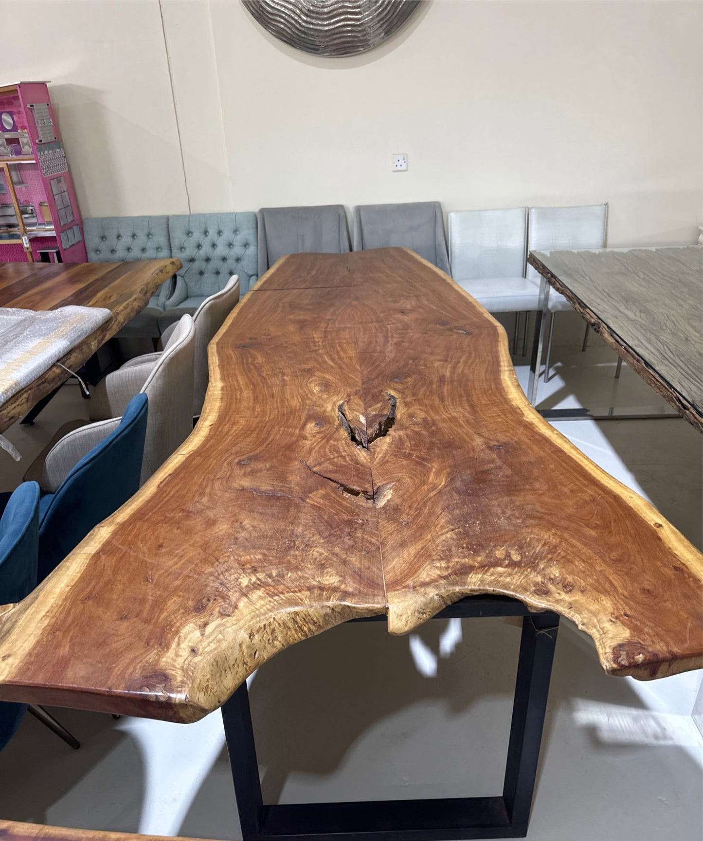 Dinning Table , Wood slab