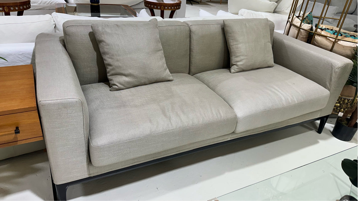 West Elm Sofa 2 seater, Beige