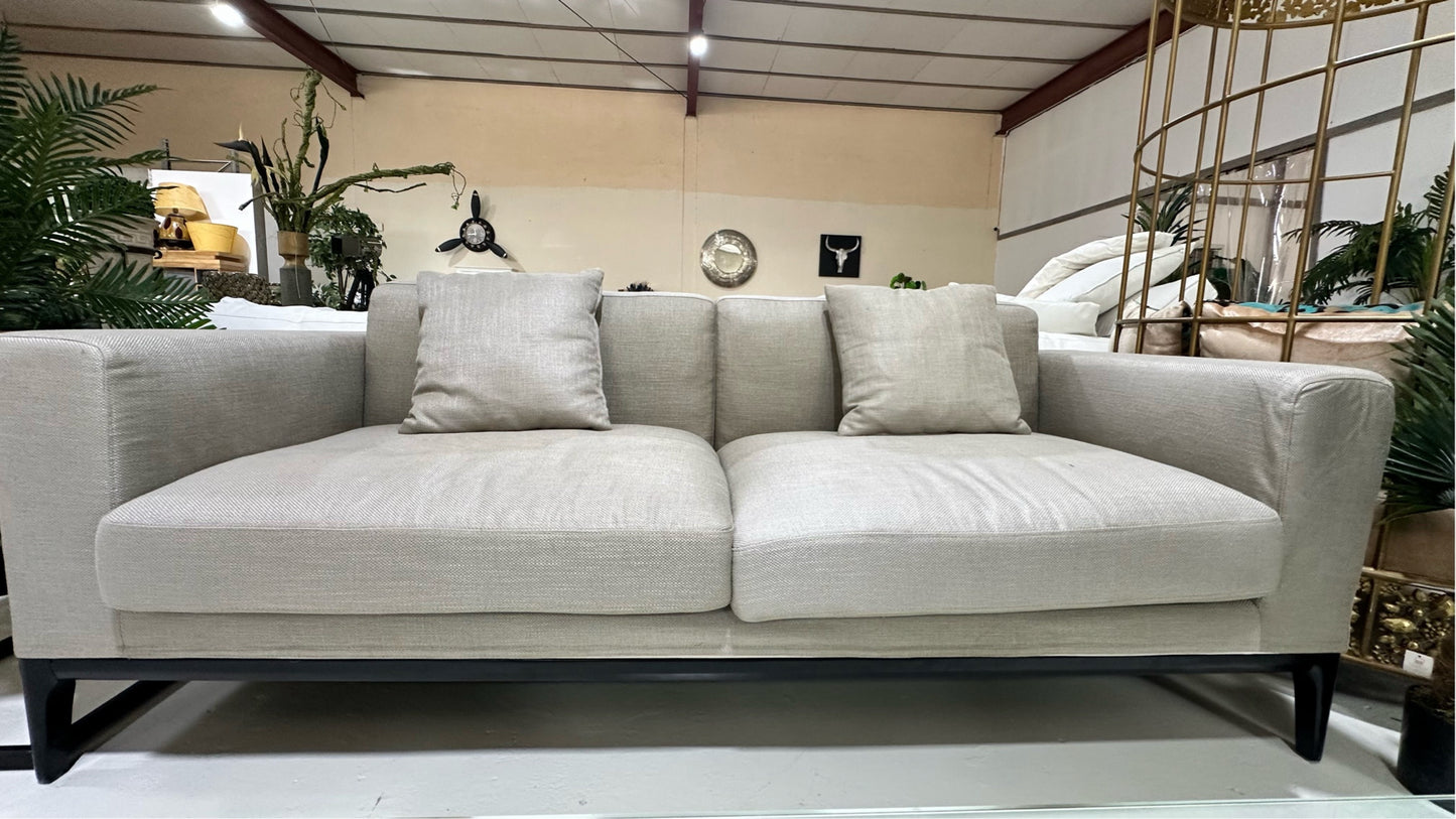 West Elm Sofa 2 seater, Beige