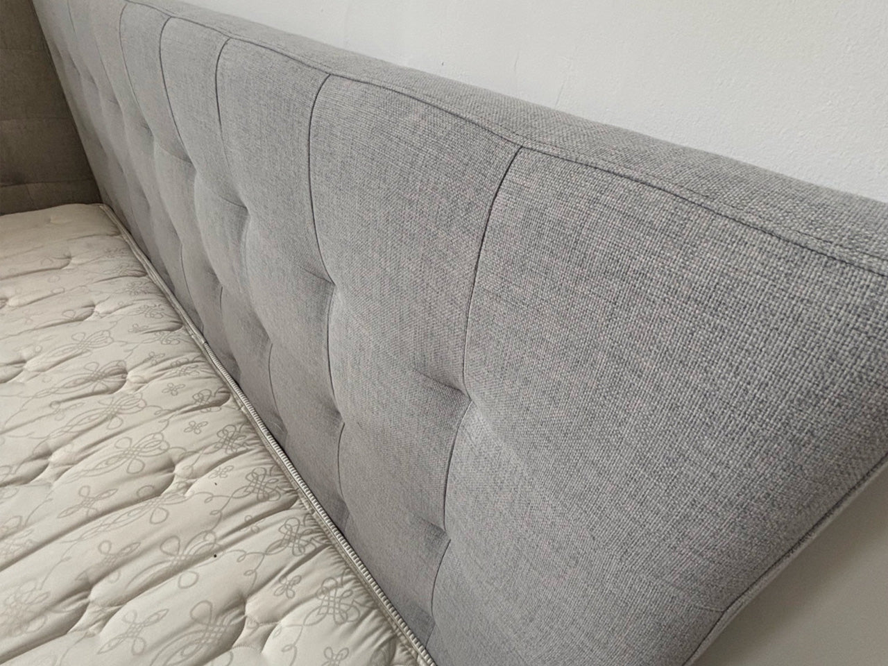 West Elm – King Size Bed Frame (No Mattress)