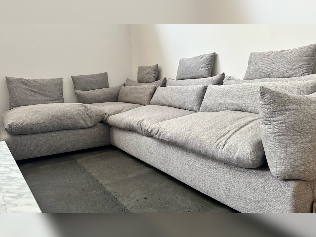 Grey Sofa 4 seater