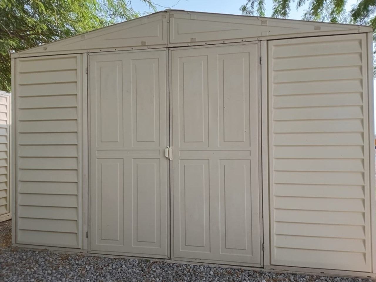 Duramax 10.5×8 Vinyl Outdoor Storage Shed