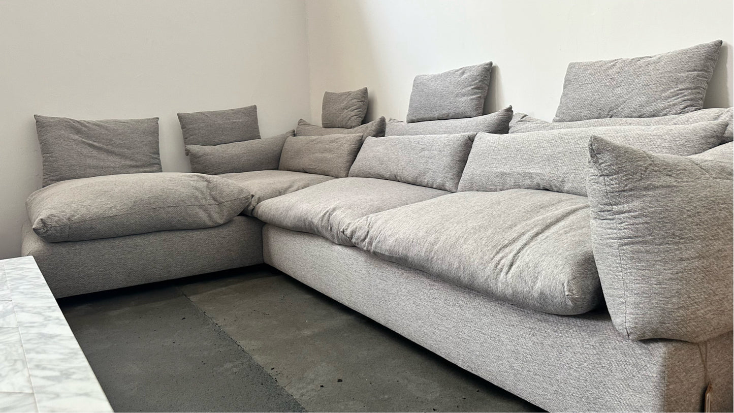 Grey Sofa 4 seater Marina Home