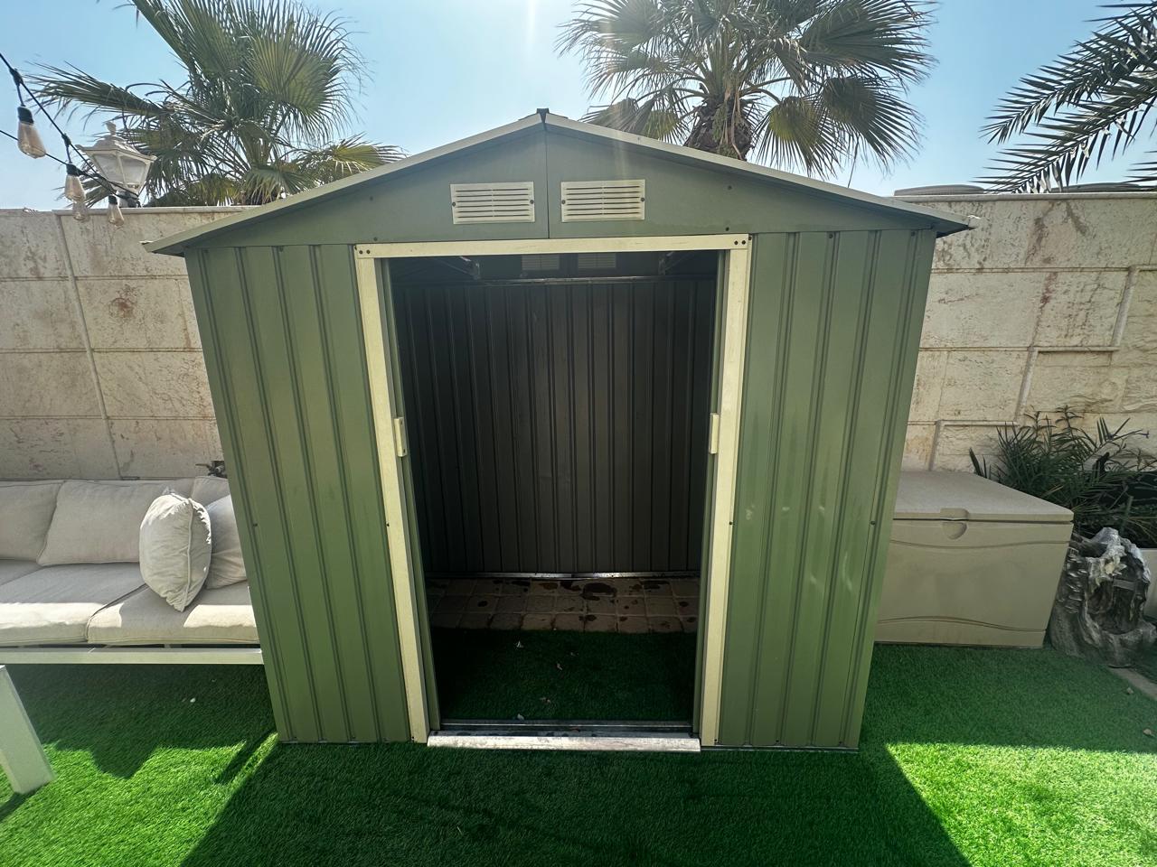 Galvanized Metal Shed