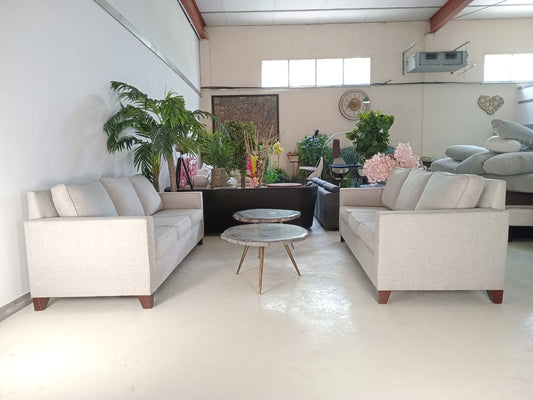 3‑Seater Sofa – Pottery Barn Biege