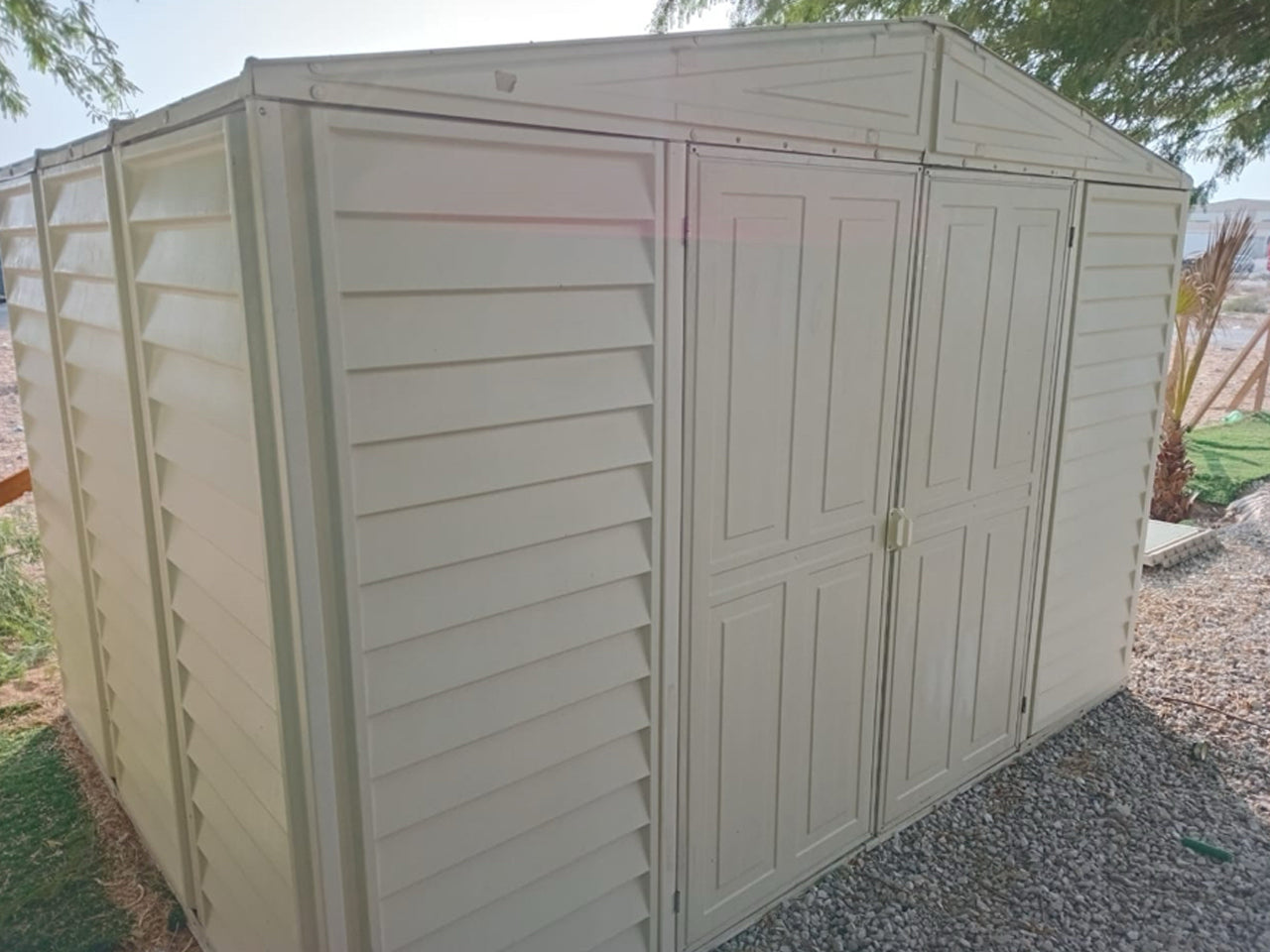 Duramax 10.5×8 Vinyl Outdoor Storage Shed