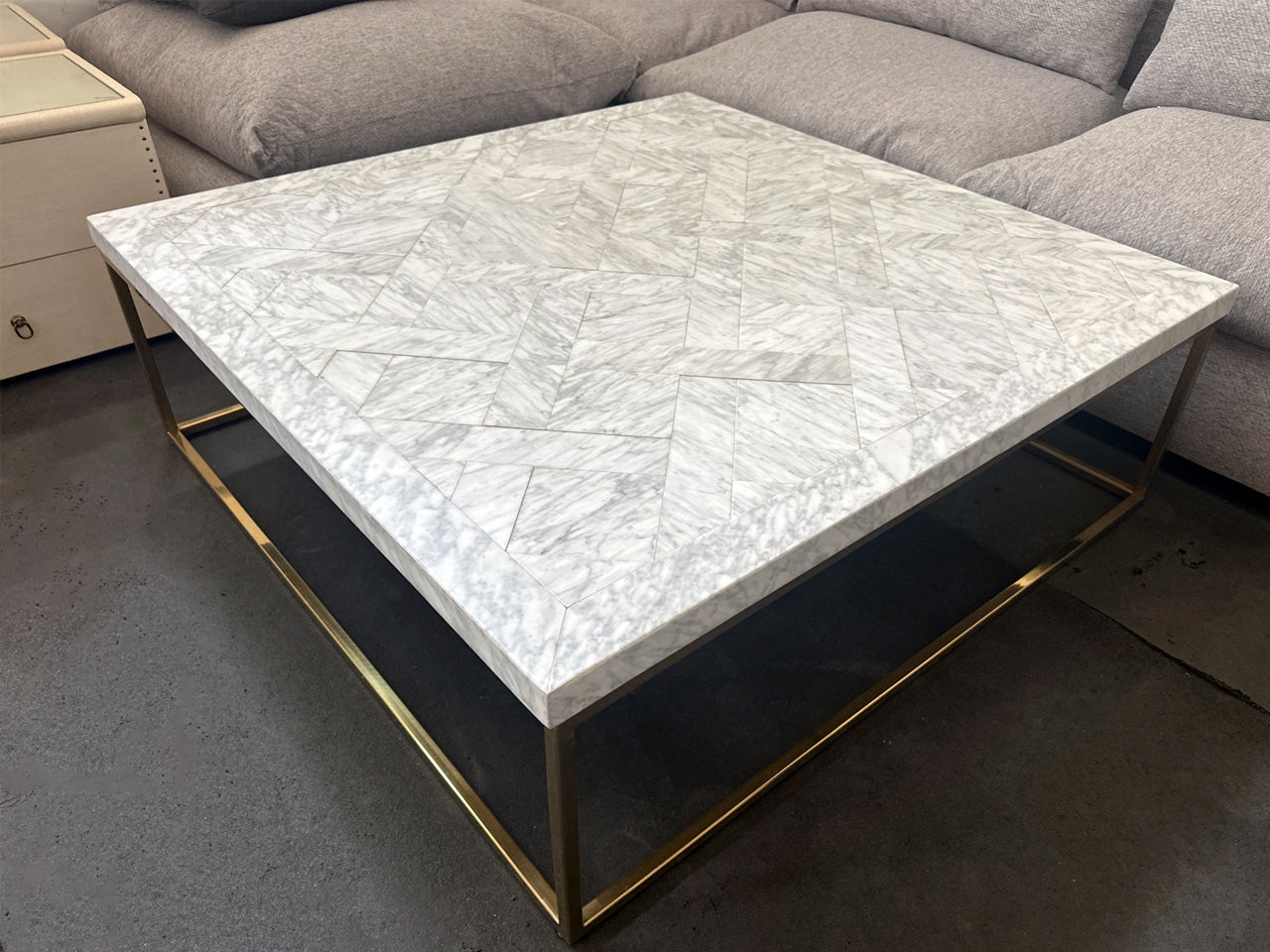 Marina Home Coffee Table – Marble Top