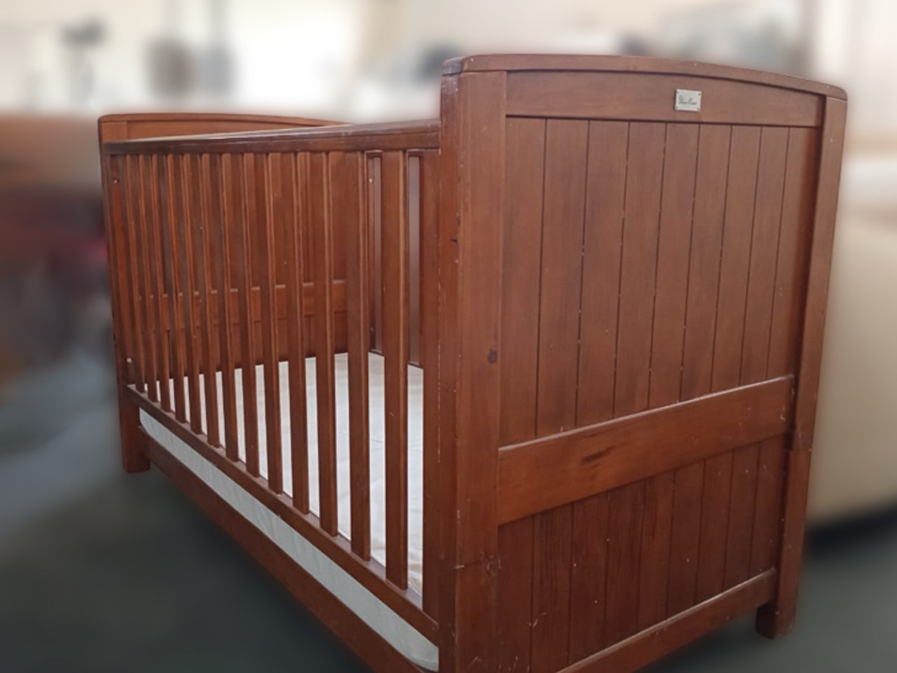 Silver Cross Premium Convertible Wood Crib