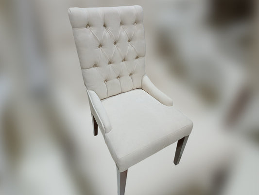 Marina Home Tufted Dining Armchairs – Set of 4