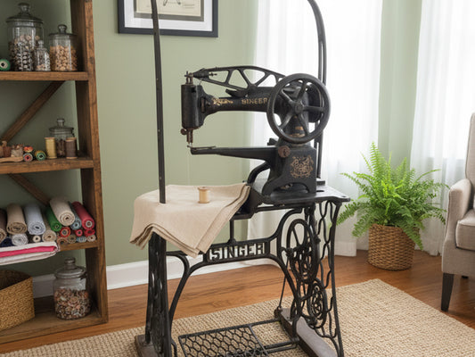 Decor Vintage Singer Machine