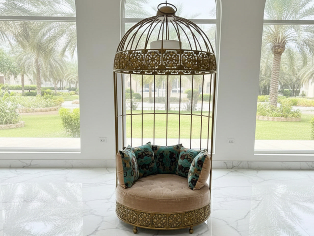 Royal Birdcage Sofa