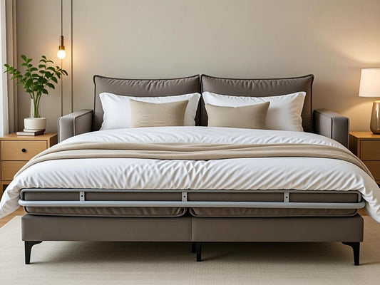 The One – Beige Velvet Sofa Bed