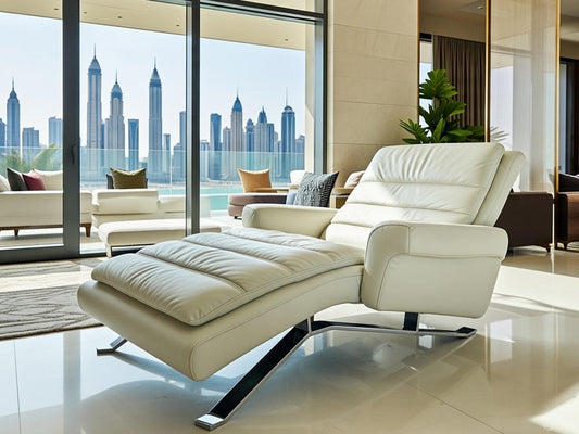 Lounge chair white