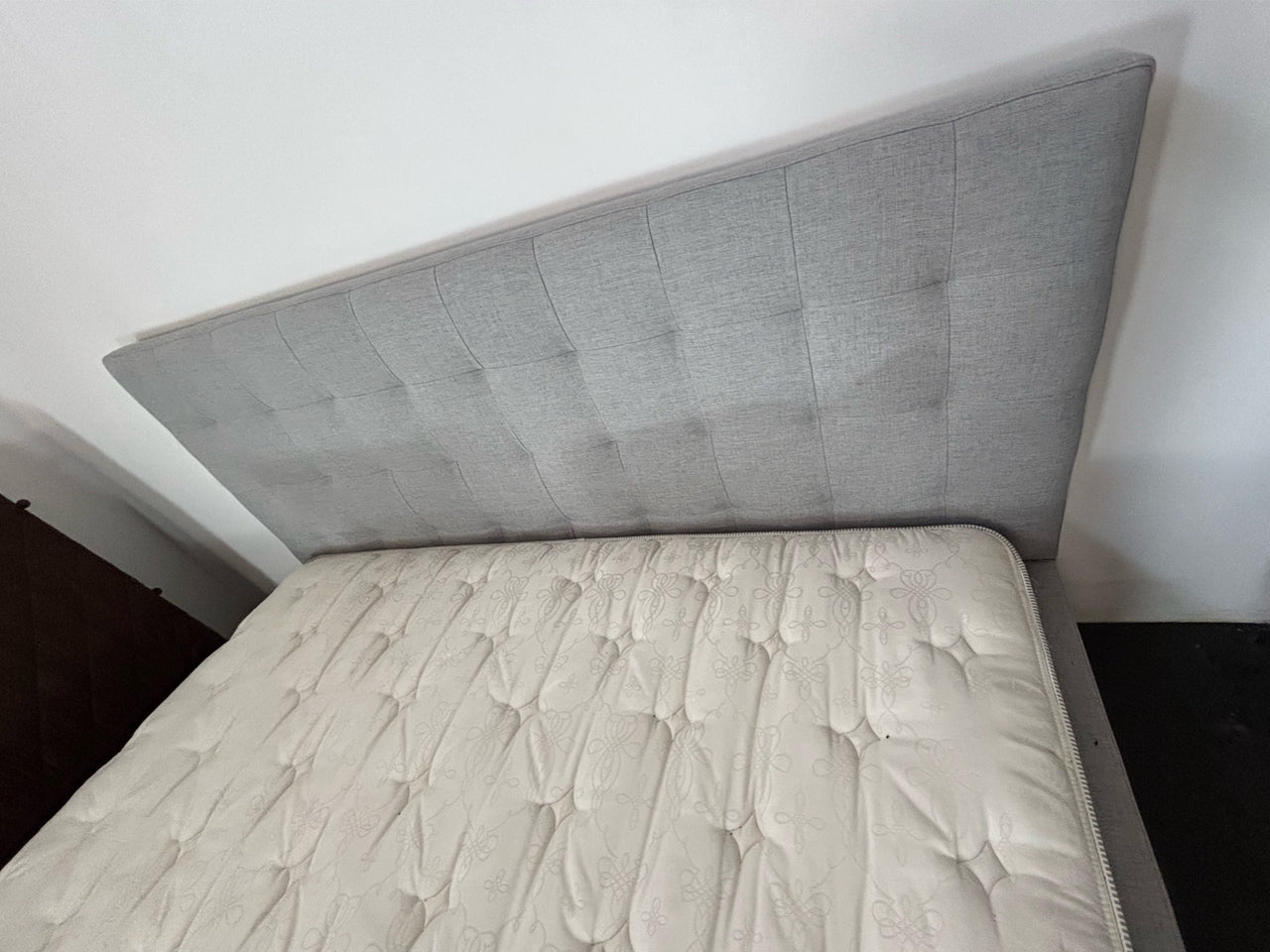 West Elm – King Size Bed Frame (No Mattress)