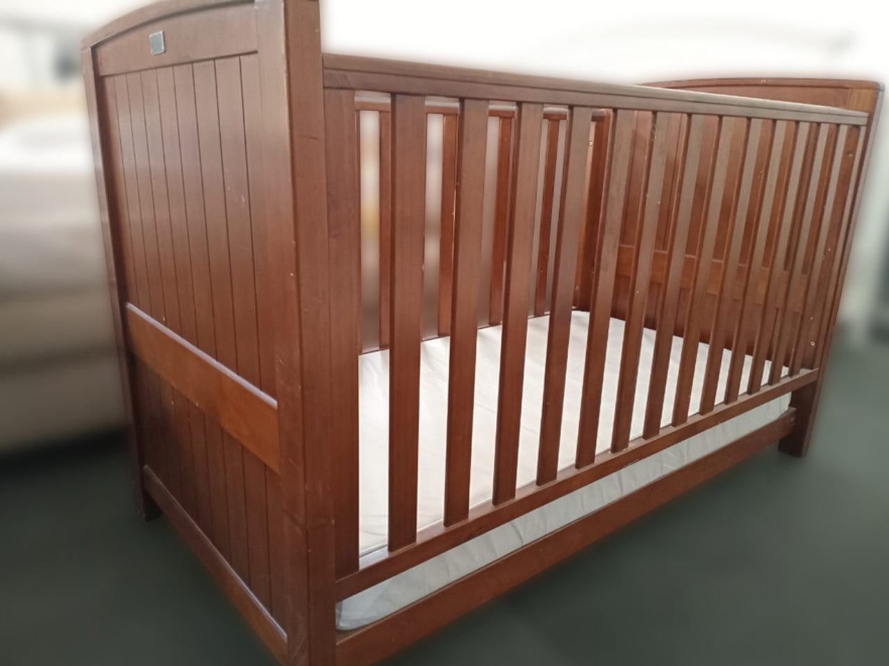 Silver Cross Premium Convertible Wood Crib