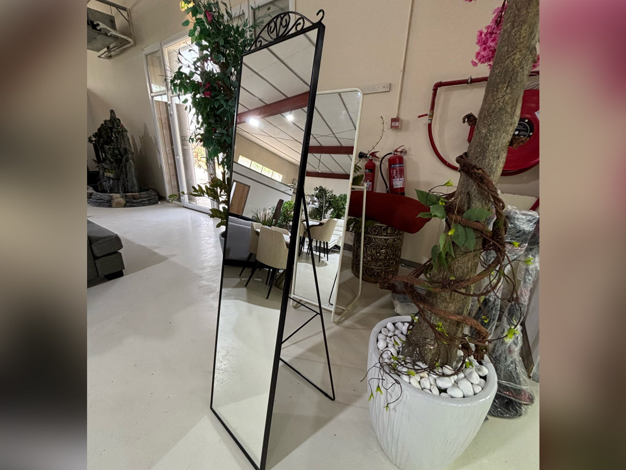 IKEA Full-Length Standing Mirror – Decorative Frame