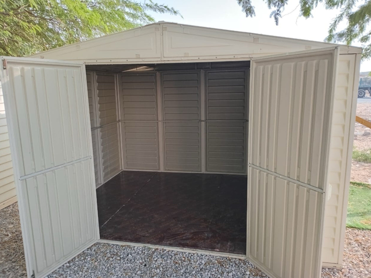 Duramax 10.5×8 Vinyl Outdoor Storage Shed