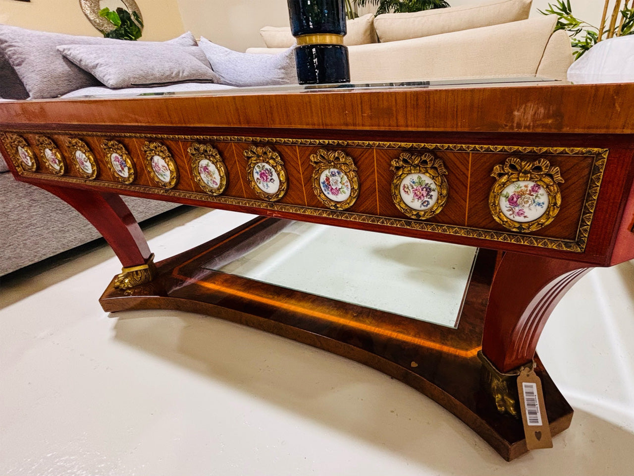 Mariner Coffee Table Set – 3-Piece Mahogany, Spain