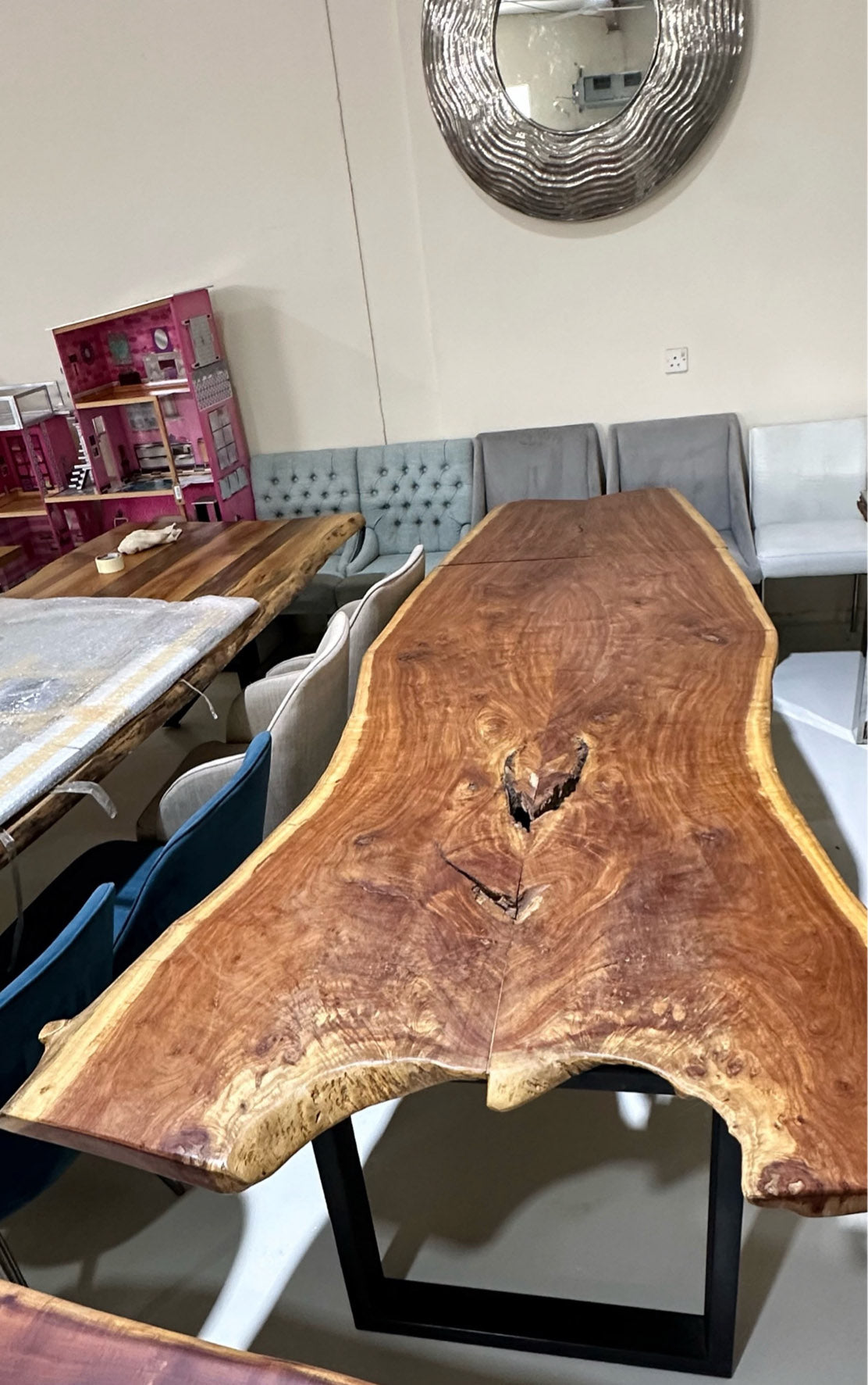 Dinning Table , Wood slab
