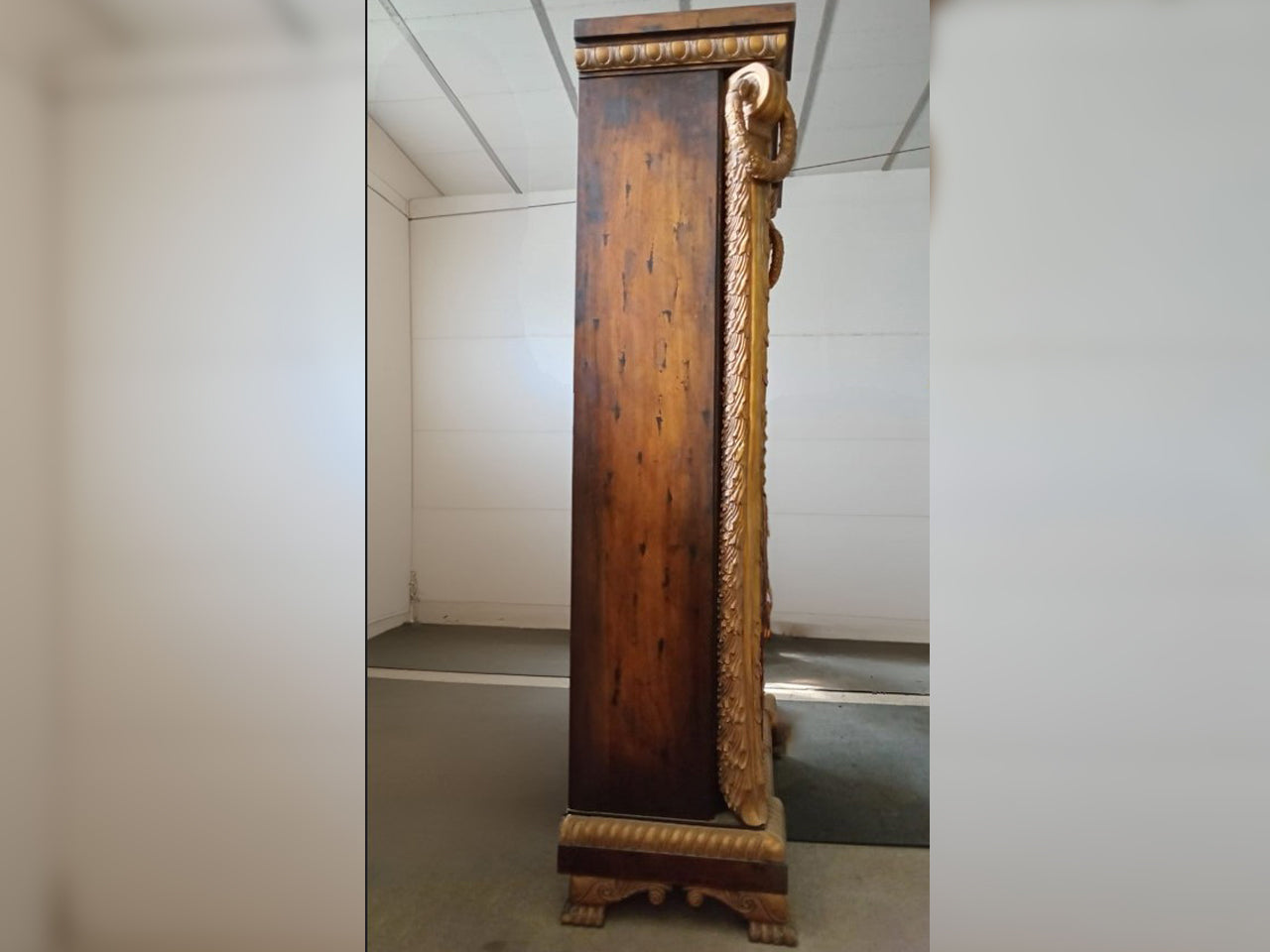 Antique Style Arabic-Inspired Curio Cabinet