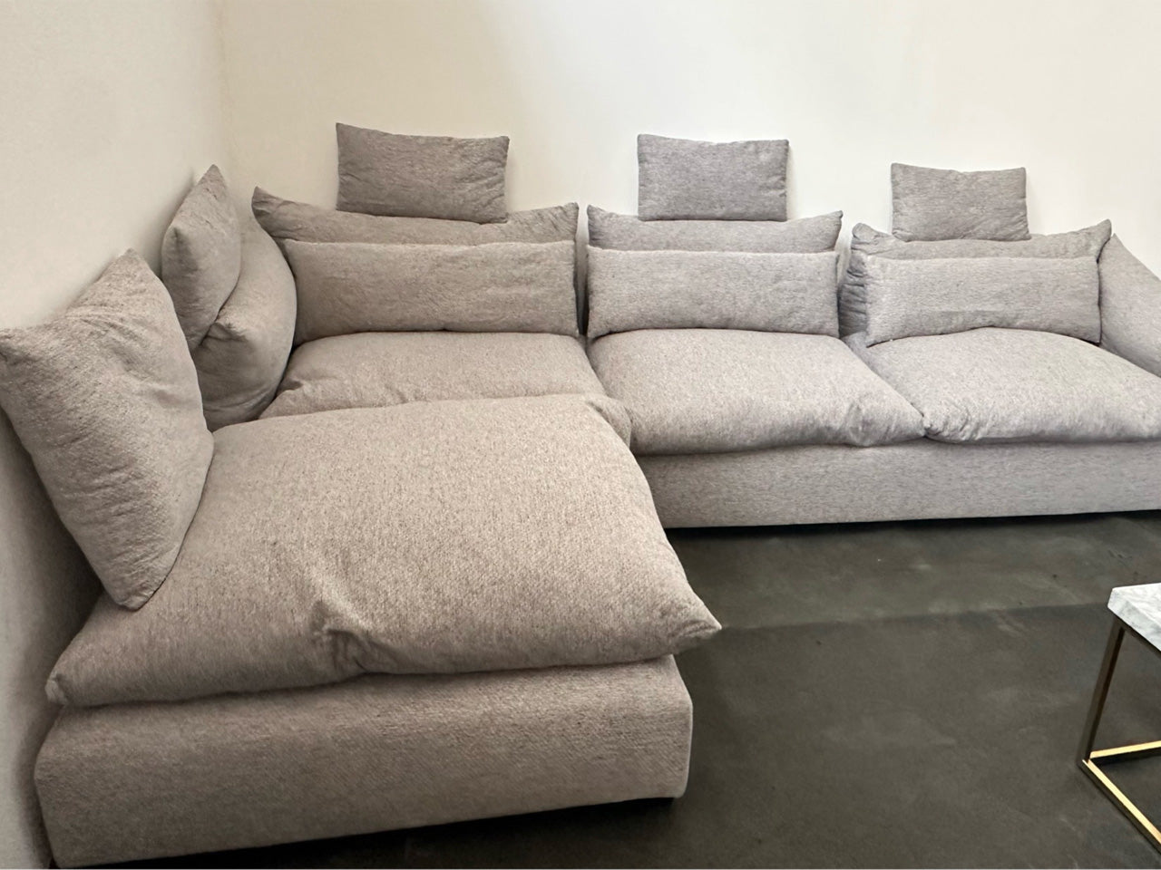 Grey Sofa 4 seater