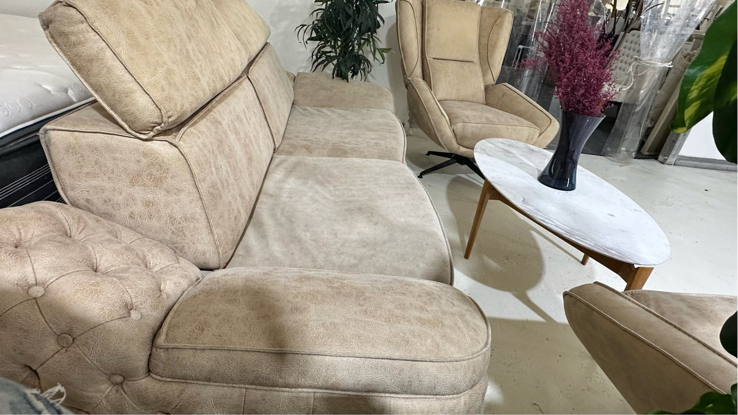Set 2 chairs + sofa