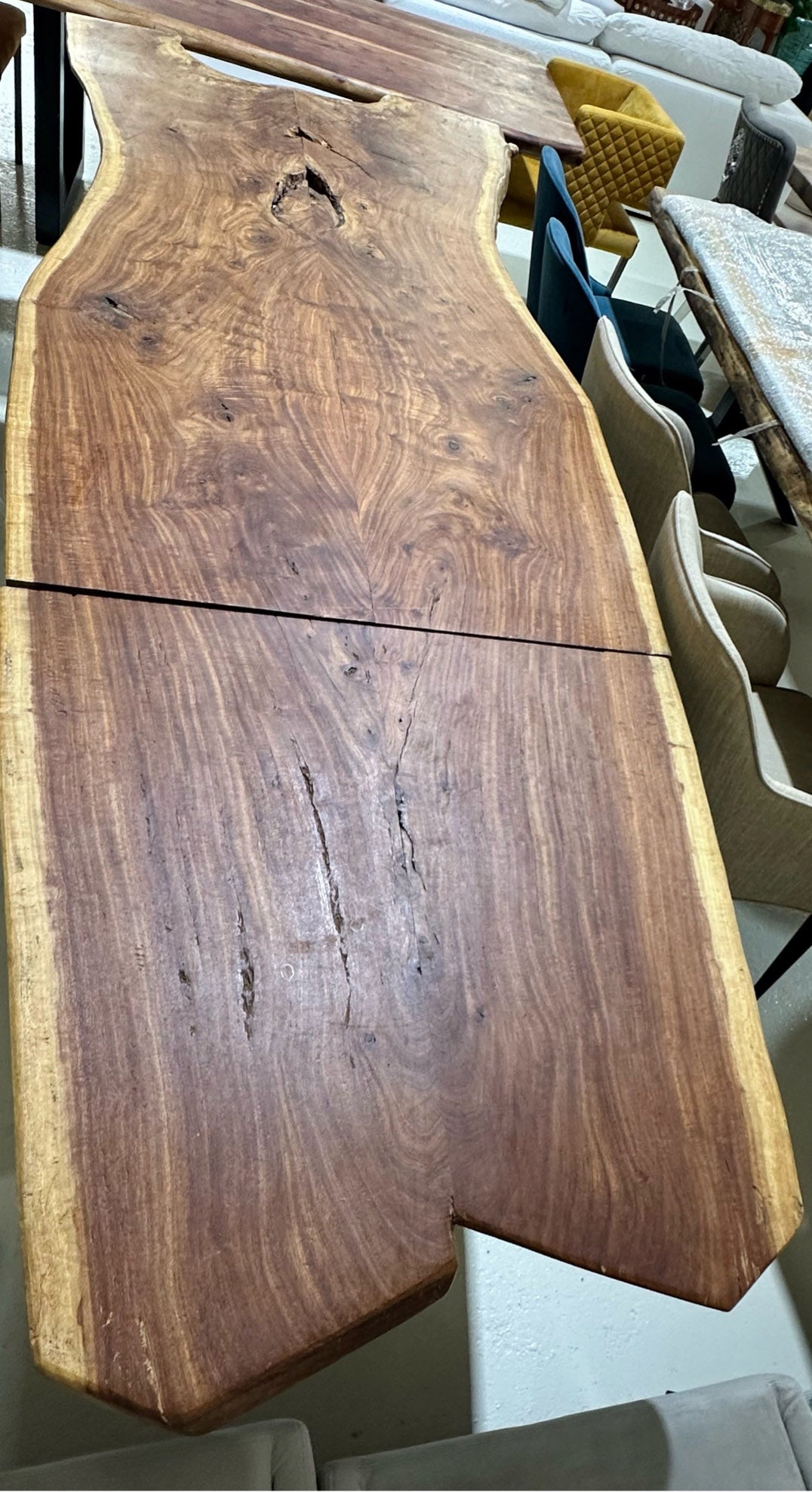 Dinning Table , Wood slab
