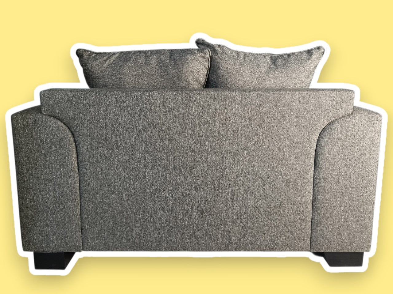 The One – Dark Grey Sofa Set (2 + 1)