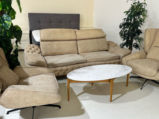 Set 2 chairs + sofa