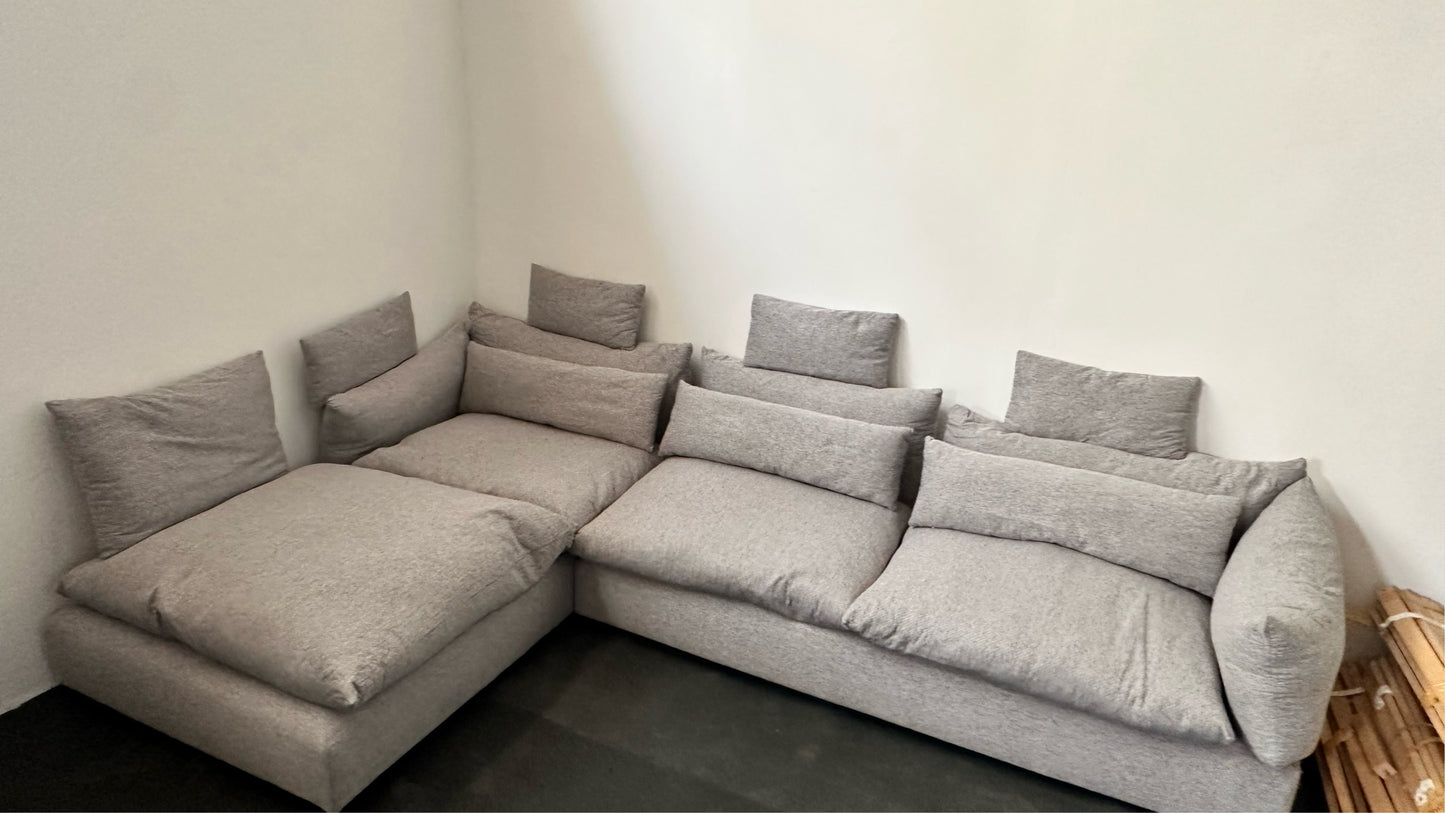 Grey Sofa 4 seater Marina Home