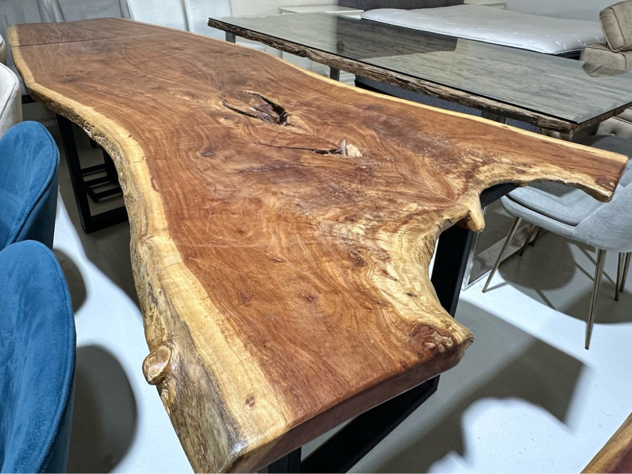 Dinning Table , Wood slab