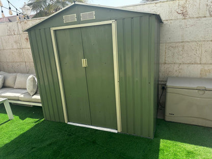 Galvanized Metal Shed